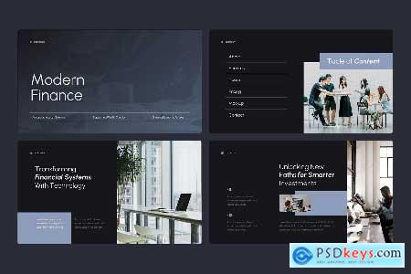 Modern Finance PowerPoint Template