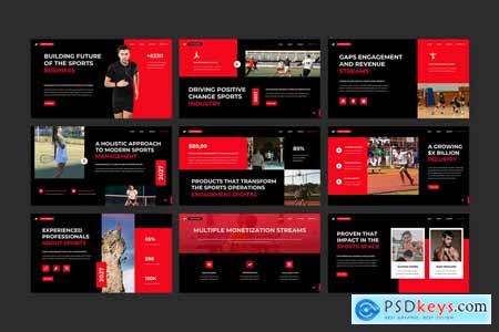 Sport Pitch Deck Powerpoint