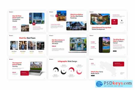 Red Real Estate Powerpoint