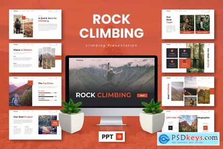 Rock Climbing - Hiking Powerpoint
