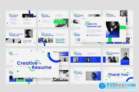 CV Resume PowerPoint
