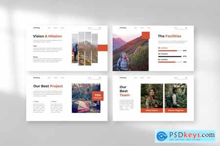 Rock Climbing - Hiking Powerpoint