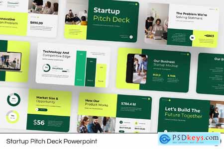 Startup Pitch Deck Powerpoint