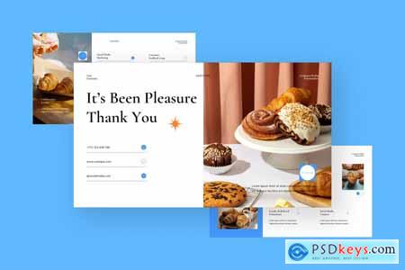White Blue Modern Bakery Shop Company Profile 002
