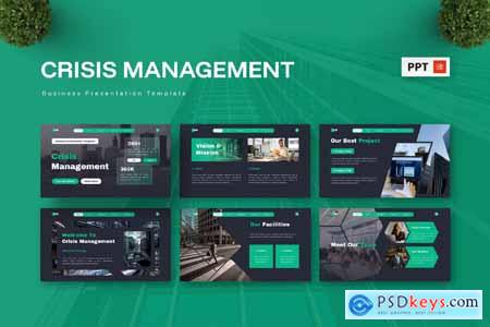 Crisis Management - Business Powerpoint Templates