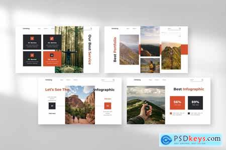 Rock Climbing - Hiking Powerpoint