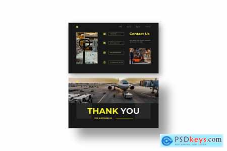 Express Logistic - Expedition Powerpoint Templates