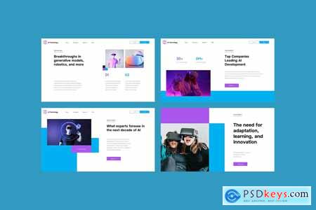 AI Technology Google Slide