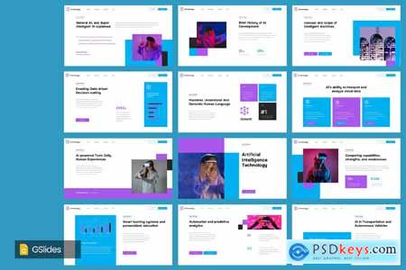 AI Technology Google Slide