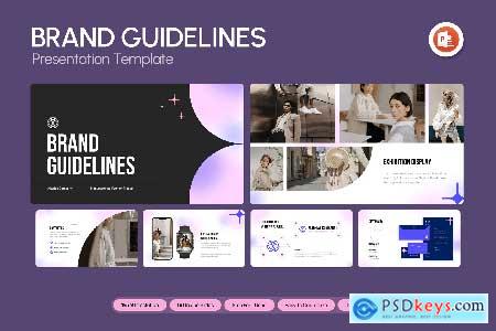 Brand Guideline PowerPoint Template
