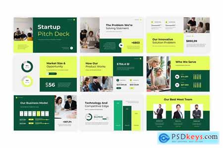 Startup Pitch Deck Powerpoint