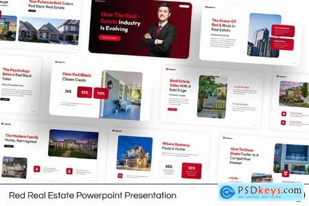 Red Real Estate Powerpoint
