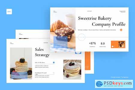 White Blue Modern Bakery Shop Company Profile 002