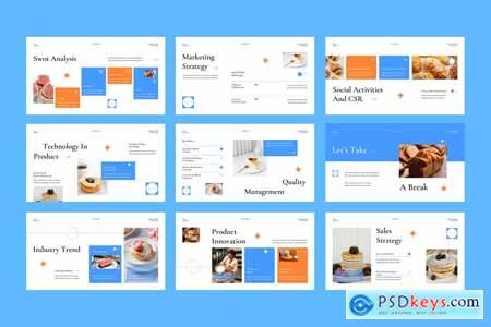 White Blue Modern Bakery Shop Company Profile 002
