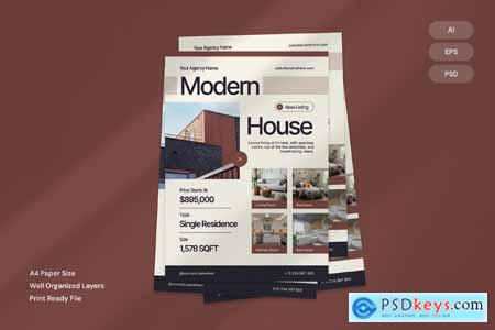 Real Estate Agency - Flyer