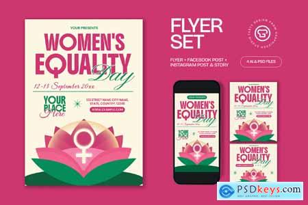 Women's Equality Day Flyer S2GHM3V