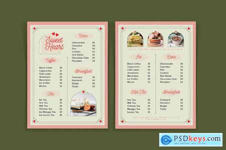 Classic Menu Sweet Heart Classic Menu Sweet Heart
