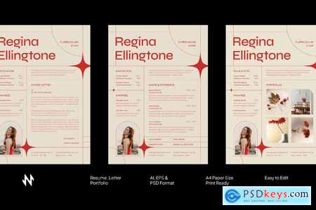 Minimal Creative Resume Design