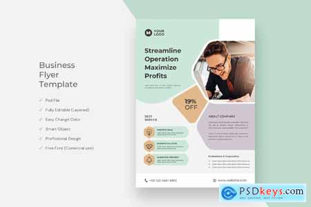 Business Flyer Template Design