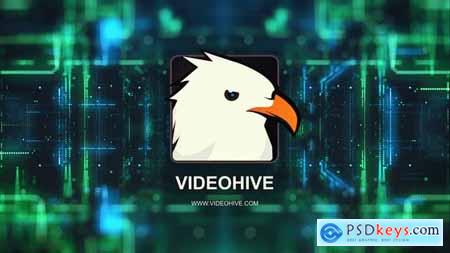 4k Digital Technology Logo Reveal 28207994
