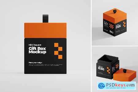 Gift Box Mockup