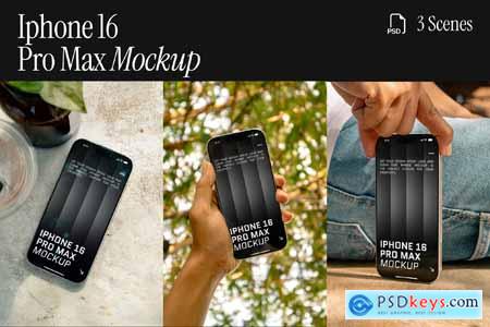Iphone 16 Pro Max Mockup - VOL QP5LHS4