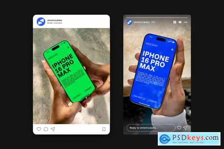 Iphone 16 Pro Max Mockup - VOL WCHZT5T