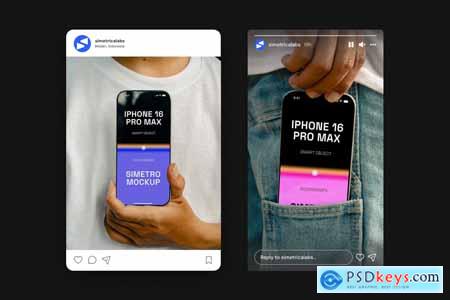 iphone 16 Pro Max Mockup - VOL G64X2ET