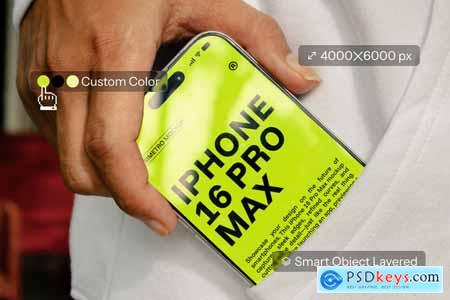 Iphone 16 Pro Max Mockup - VOL WCHZT5T