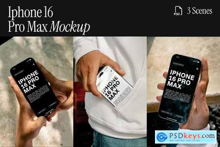 Iphone 16 Pro Max Mockup - VOL WCHZT5T