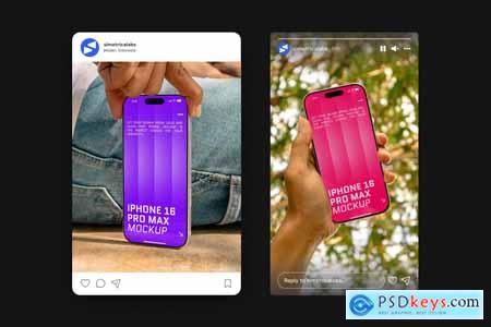 Iphone 16 Pro Max Mockup - VOL QP5LHS4