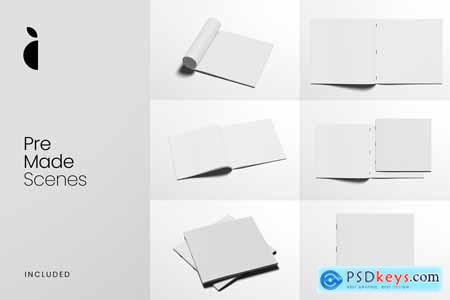Square Catalog Mockup Kit