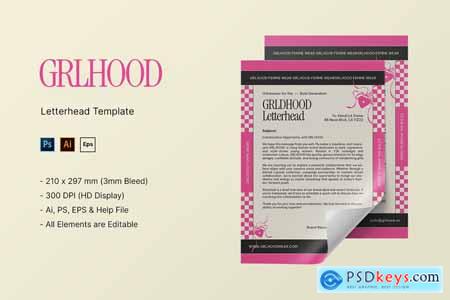 GRLHood - Letterhead Template GRLHood - Letterhead Template