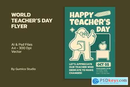 World Teacher's Day Flyer