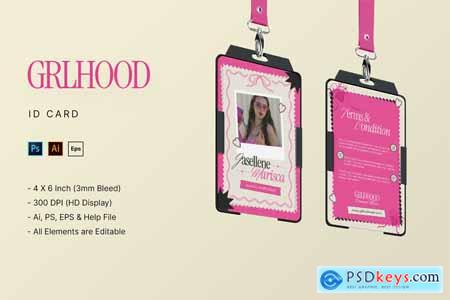 GRLHood - ID Card