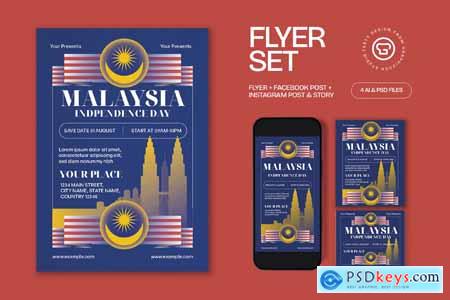 Malaysia Independence Day Flyer