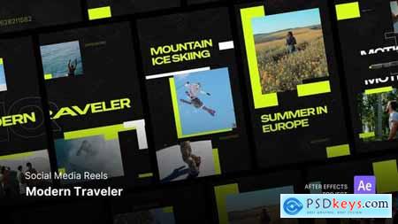 Reels - Modern Traveler Effect After Effects Project Files 59248307