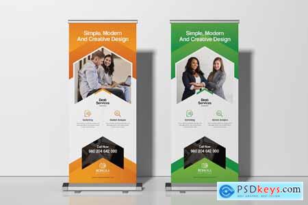 Corporate & Business Promotional Rollup Banner V-5