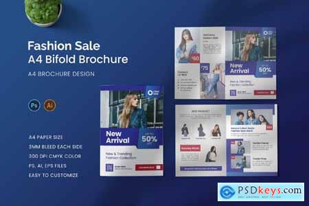 Fashion Sale Bifold Brochure