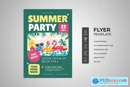 Summer Party Flyer