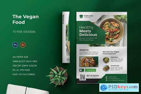 Vegan Food Flyer
