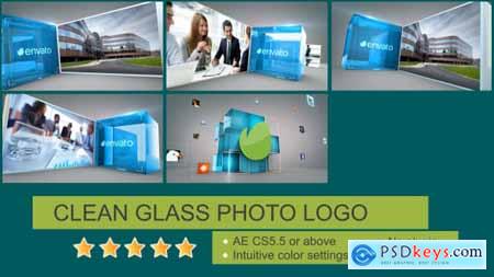 Clean Glass Photo Logo 15474745