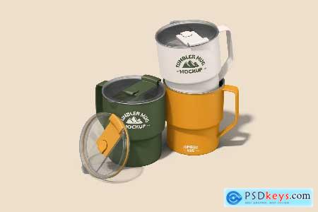 Tumbler Mug Mockup