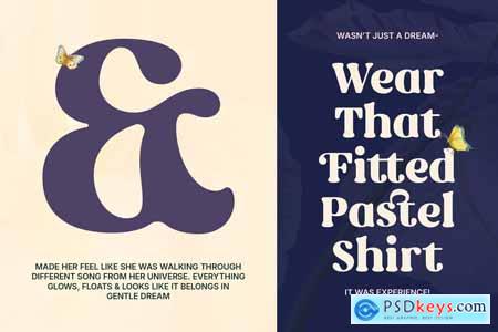 Rost Bird - Soft Retro Display Serif Font