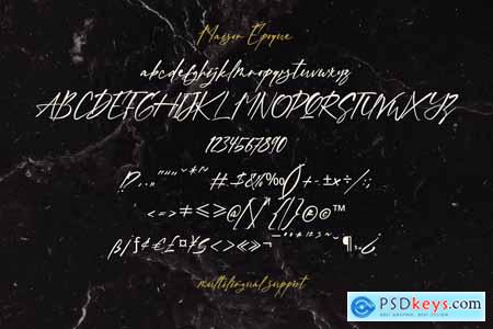 Maison &#201;poque  The Luxury Font Duo