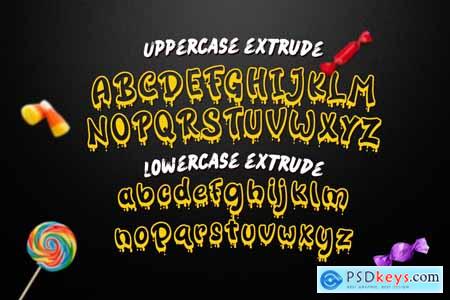 Halloween Font - Spooky Foodie