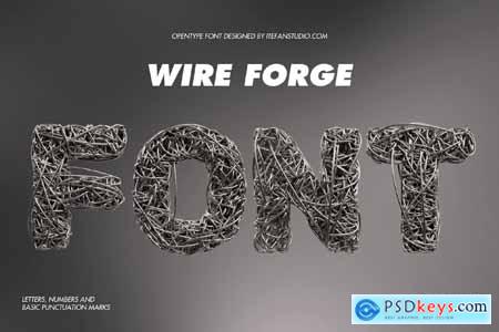 Wire Forge Font