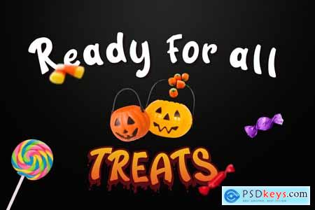 Halloween Font - Spooky Foodie