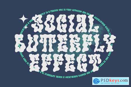 Vealleaes Experimental Display Font