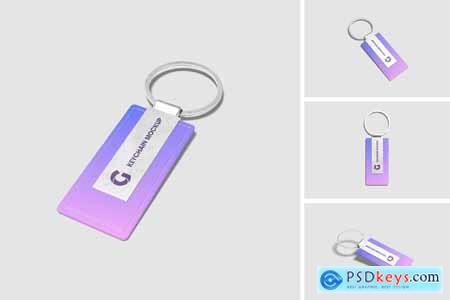 Keychain Mockup XYV5FE4
